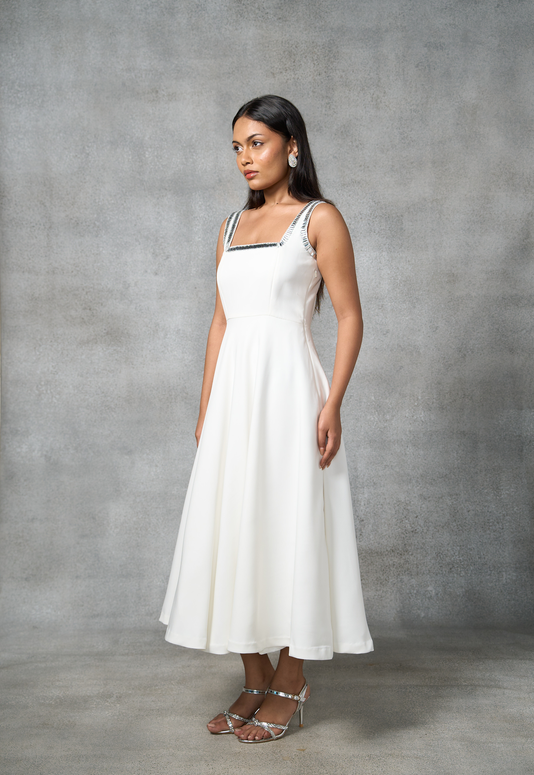 Eclipse Midi Dress, view 3