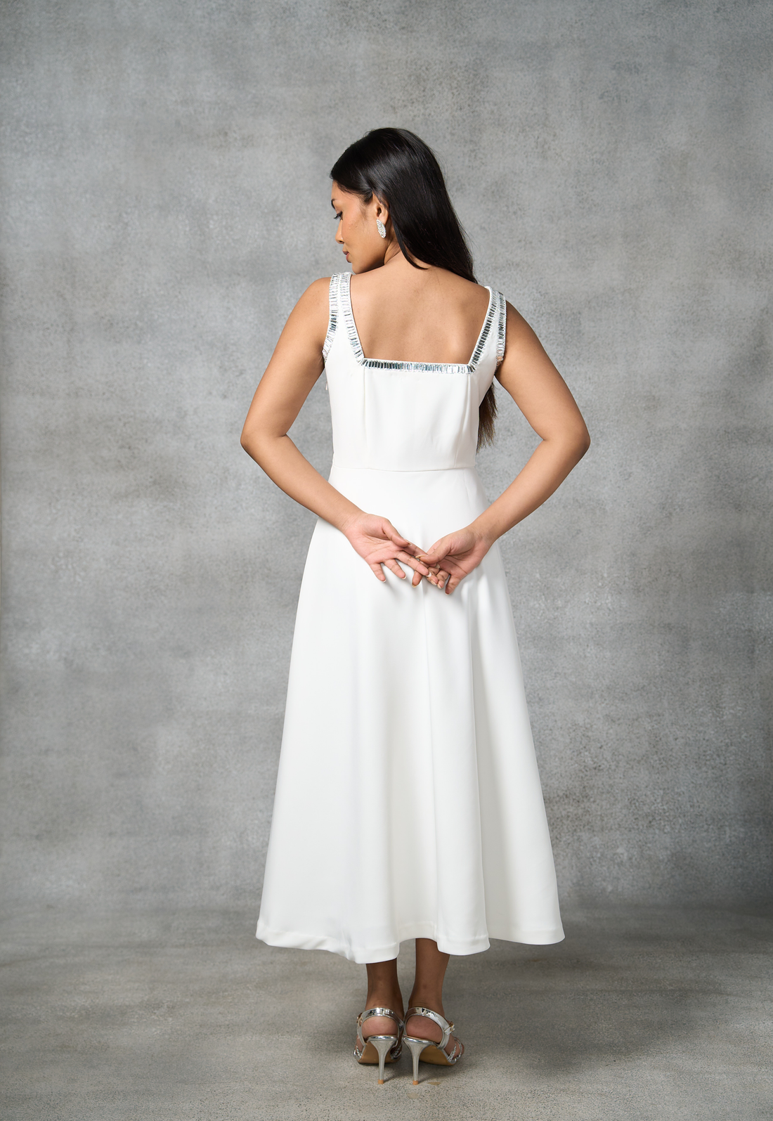 Eclipse Midi Dress, view 5
